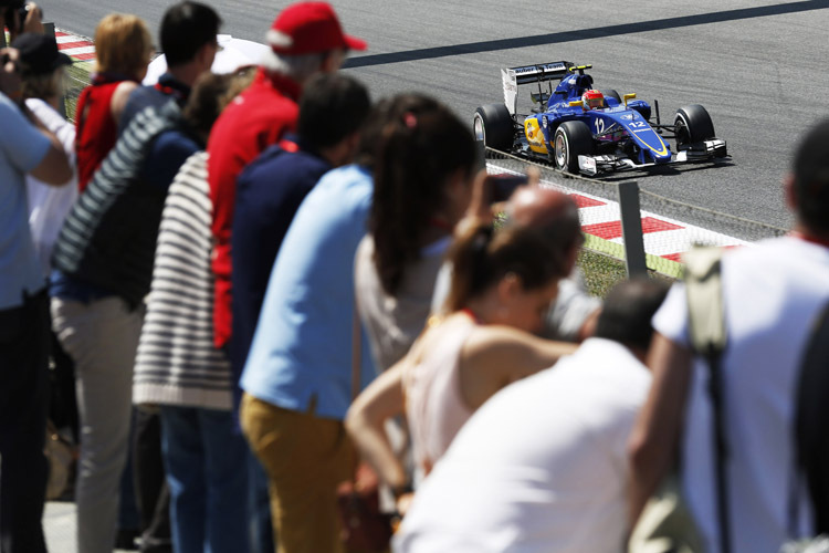 Felipe Nasr ärgerte sich nach dem Qualifying: «Die Hinterreifen überhitzten, als ich das Auto am Limit bewegte»