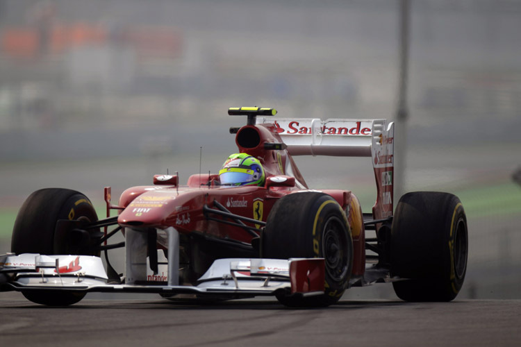 Bestzeit im indischen Smog für Felipe Massa