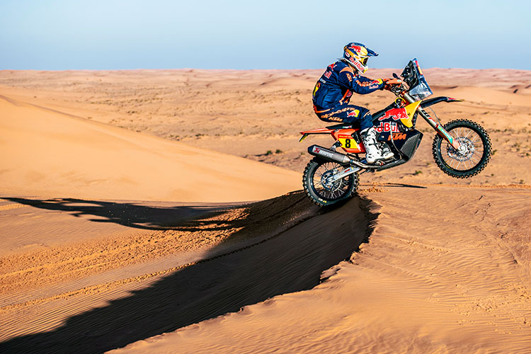 TOP-10 RESULT FOR TOBY PRICE ON DAKAR RALLY STAGE TWO - KTM PRESS