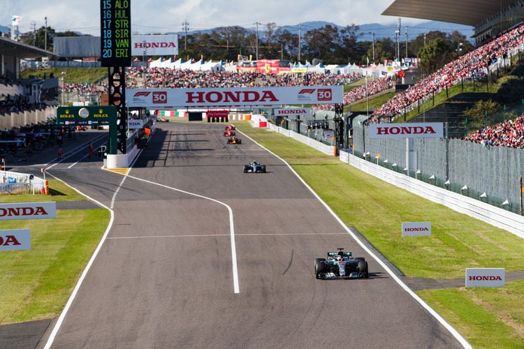 Lewis Hamilton kontrollierte den Japan-GP vom Start bis zum Ziel