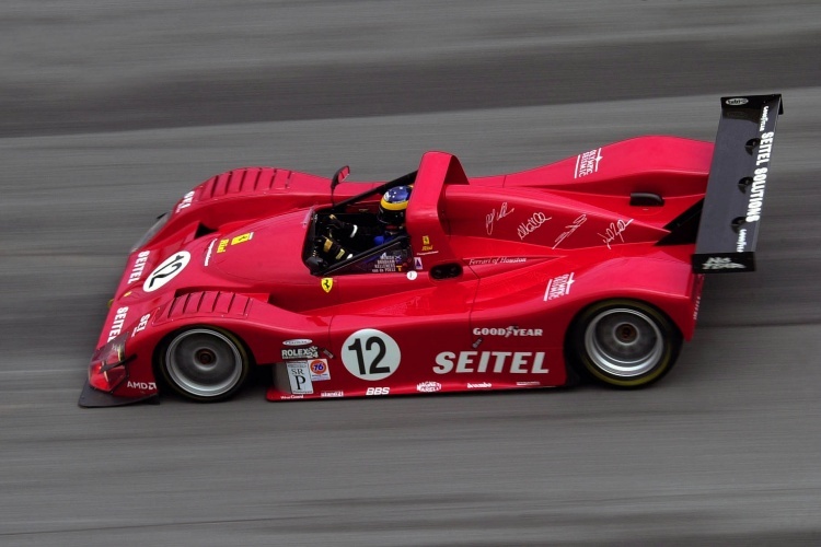 Der Ferrari 333 SP von Risi Competizione bei den 24h Daytona 2001