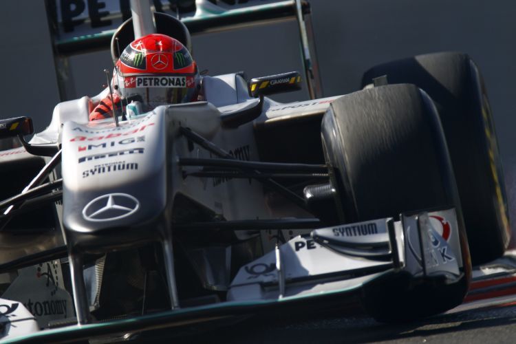 Mercedes-Ass Schumacher spricht vom Siegen