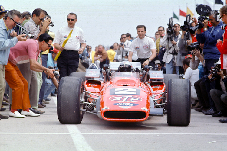 Mario Andretti 1969 in Indianapolis
