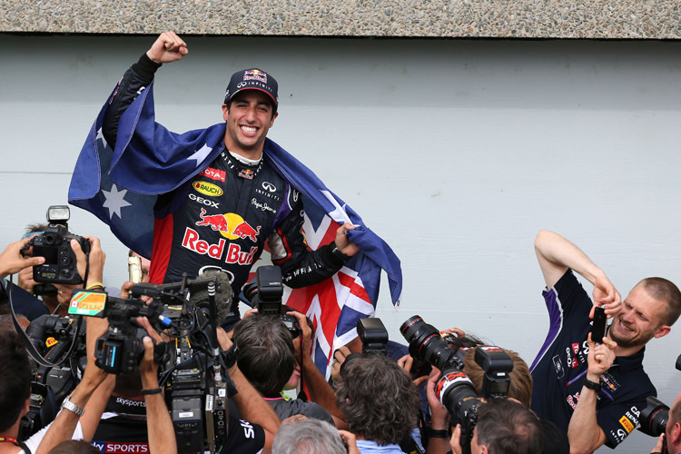 Kanada-GP 2014: In Montréal durfte Daniel Ricciardo in diesem Jahr seinen ersten GP-Sieg feiern