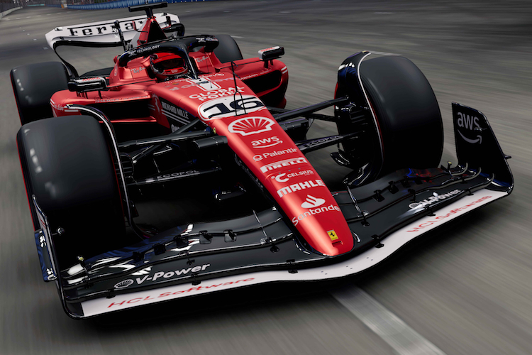 In Las Vegas rückt Ferrari mit einer Spezial-Lackierung aus
