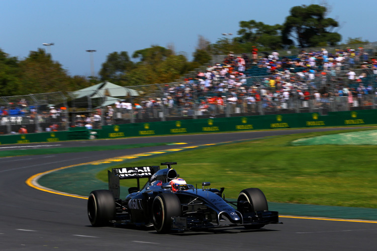 Jenson Button belegte in den beiden freien Trainings zum Australien-GP die Plätze 2 und 5