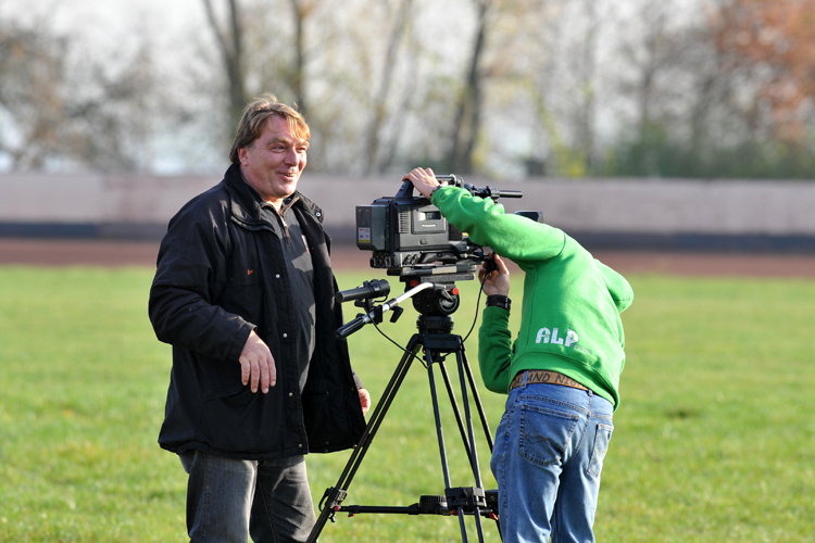 Das Kamerateam des ZDF