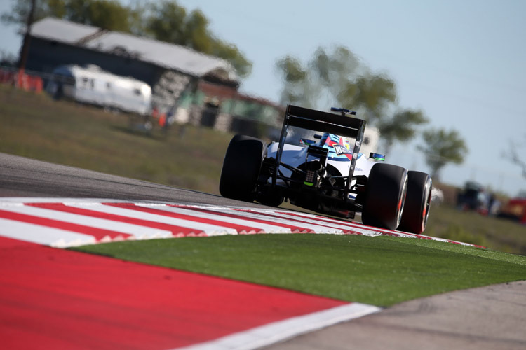 Felipe Massa war am Trainingsfreitag zum US-GP der Schnellste Williams-Pilot im Feld