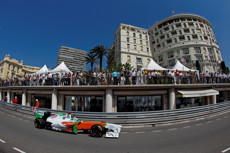 Sutil Rennen Monaco