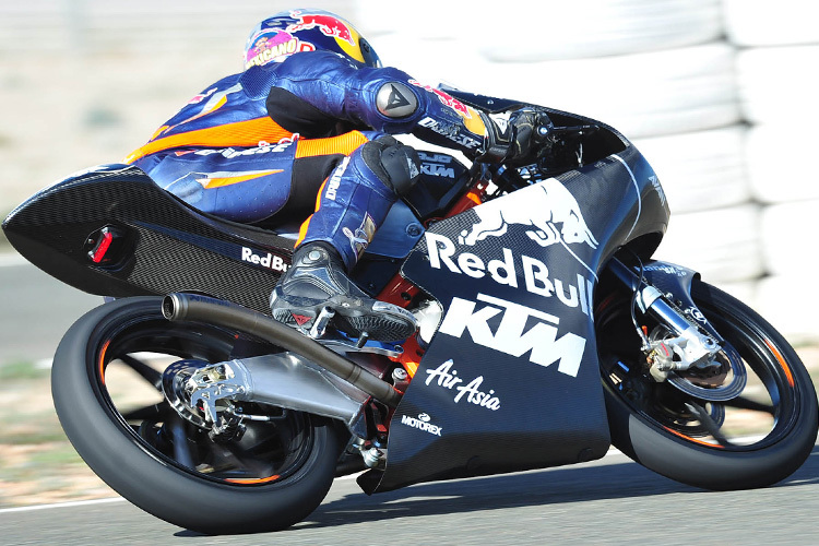Luis Salom auf der Red-Bull-KTM