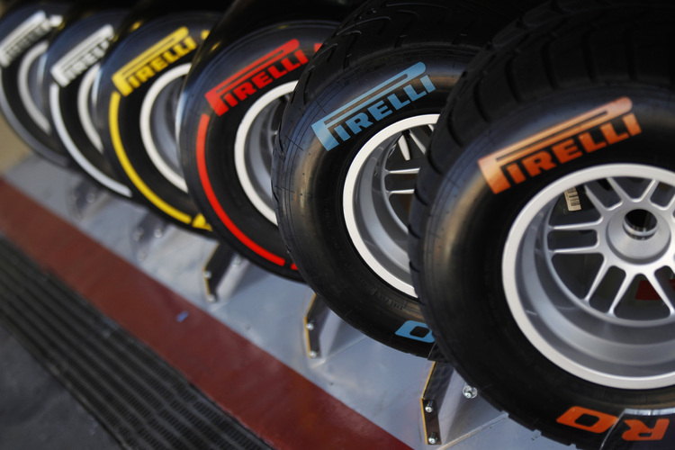 Die Formel-1-Reifen von Pirelli