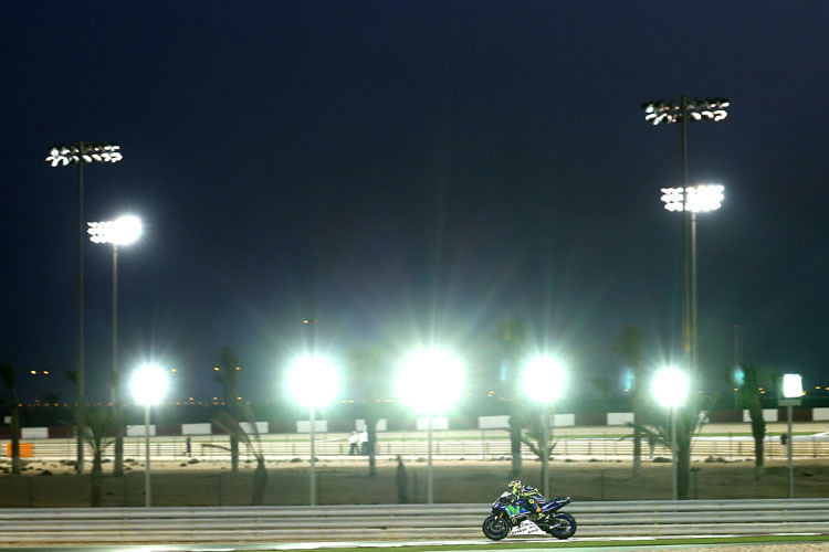 Das Flutlicht-Spektakel in Katar findet am gleichen Wochenende wie der Formel-1-Saisonauftakt in Melbourne statt