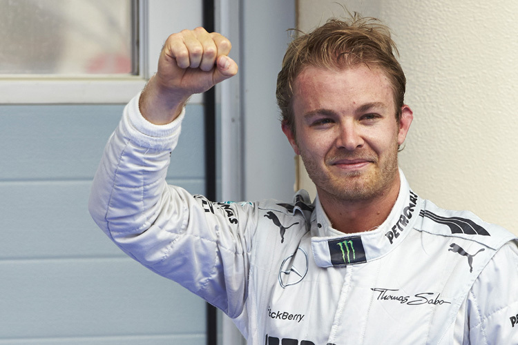 Rosberg sorgte schon 2012 für eine Überraschung