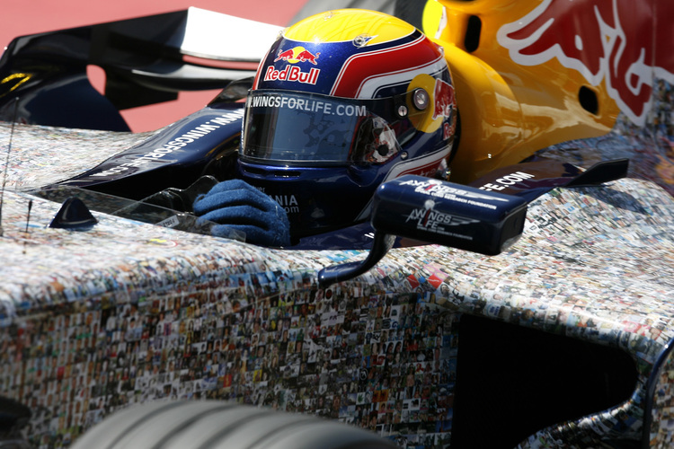 Webber hatte schon 2007 viele Fans an Bord