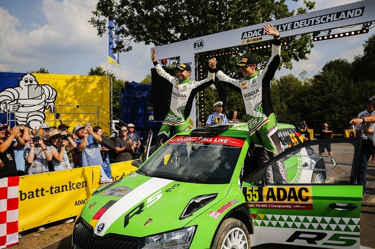 Fabian Kreim sorgte für den ersten deutschen WRC 2-Sieg
