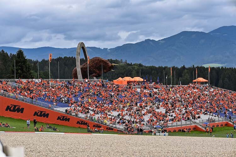 Der Red Bull Ring lockt aus in diesem Jahr wieder tausende MotoGP-Fans in die Steiermark