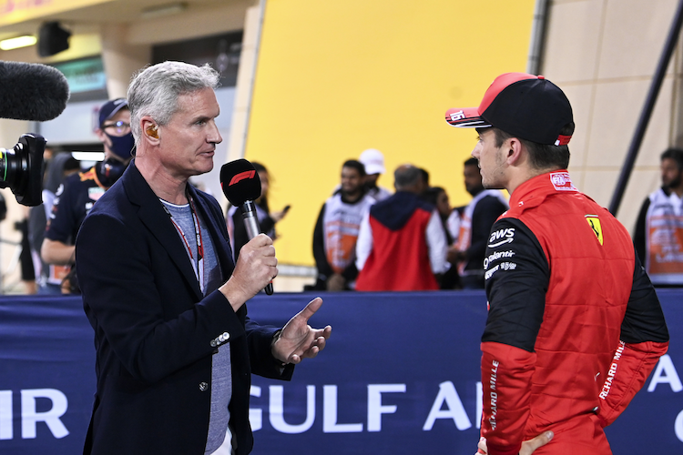 David Coulthard und Charles Leclerc