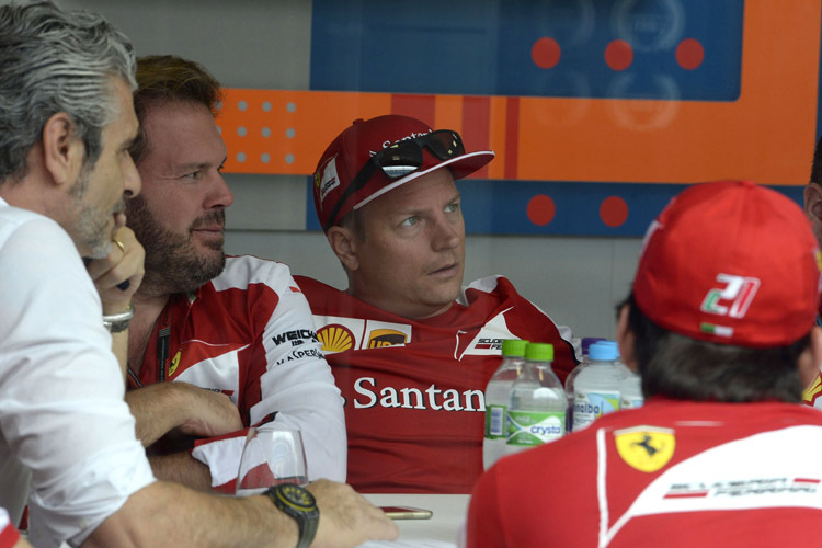 Kimi Räikkönen: «Wird unser Fortschritt genug gross sein, um den Rückstand auf die Spitze aufzuholen?»