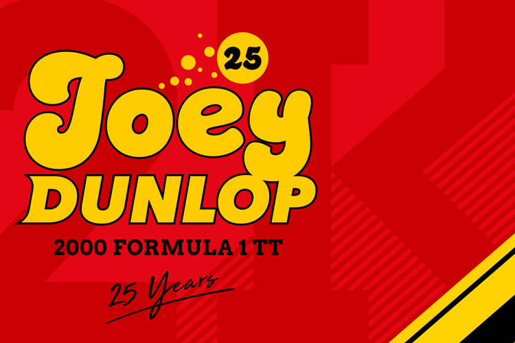 Joey Dunlop - Ausstellung 25 Jahre nach seinem Sieg bei der Formula 1-TT