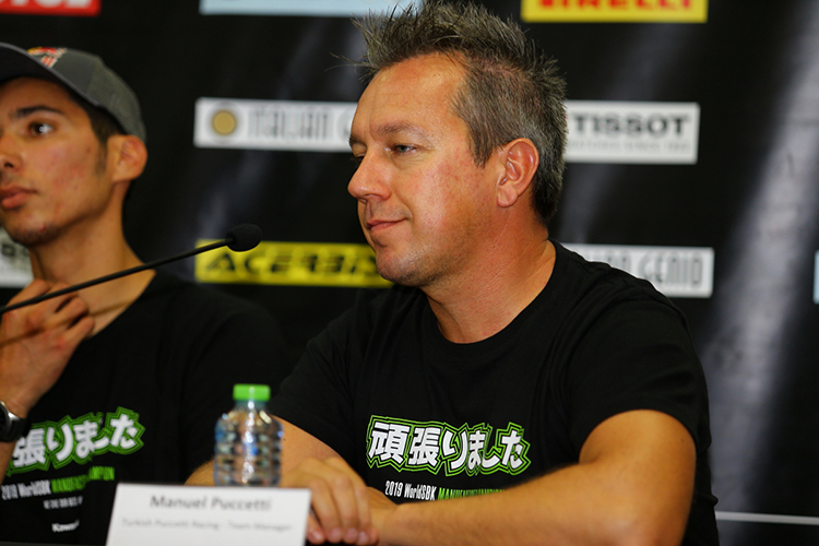 Kawasaki-Teamchef Manuel Puccetti