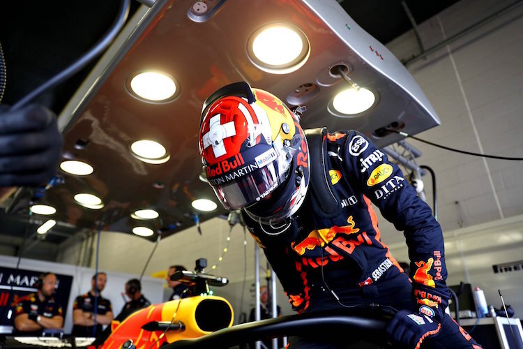 Sébastien Buemi hat für Red Bull Racing getestet
