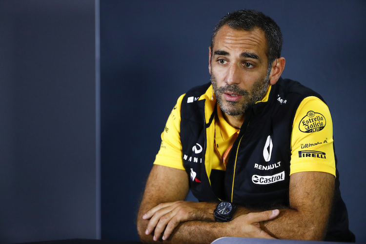 Renault-Teamchef Cyril Abiteboul 