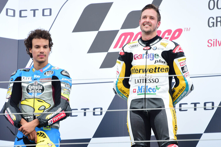 Franco Morbidelli und Tom Lüthi sind 2017 zwei der Titelfavoriten in der Moto2-Klasse