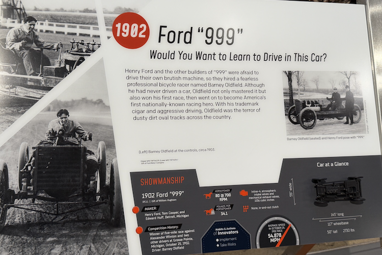 PR-Coup: Henry Ford arbeitet nach der Jahrhundertwende mit Barney Oldfield