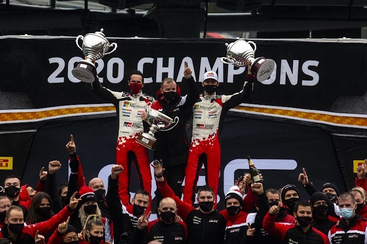 Julien Ingrassia und Sébastien Ogier mit Sieg in Monza zum 7. Mal Champion