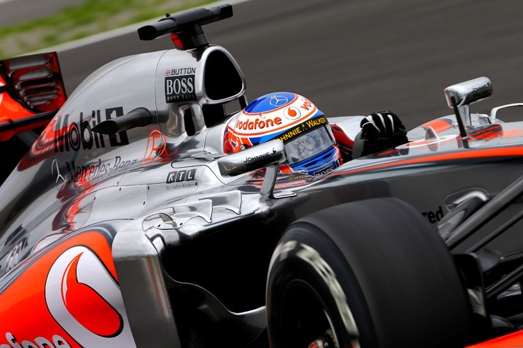 Jenson Button auf dem Nürburgring
