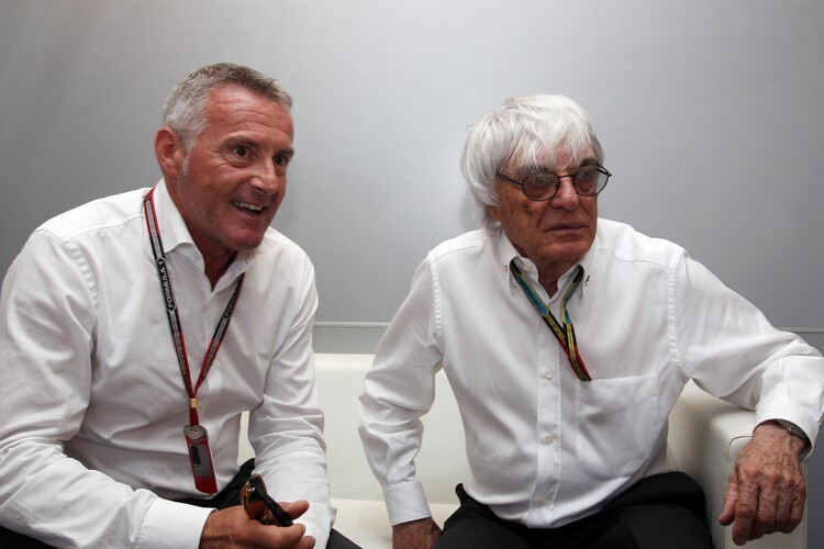 Marcello Lotti und Bernie Ecclestone