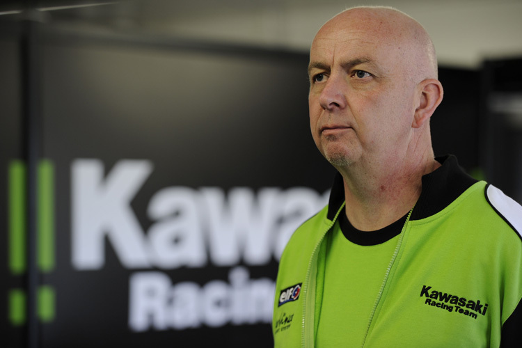 Kawasaki-Teammanager Paul Risbridger