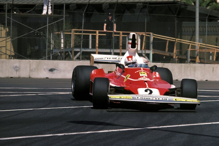 Regazzoni fuhr 1976 in Kalifornien die Konkurrenz in Grund und Boden