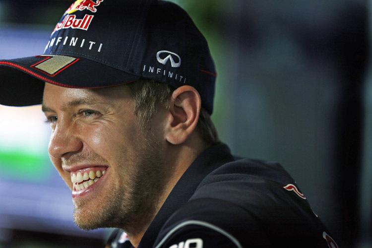 Sebastian Vettel: «Red Bull lässt sich ja bekanntlich gut mit anderen Getränken mischen»