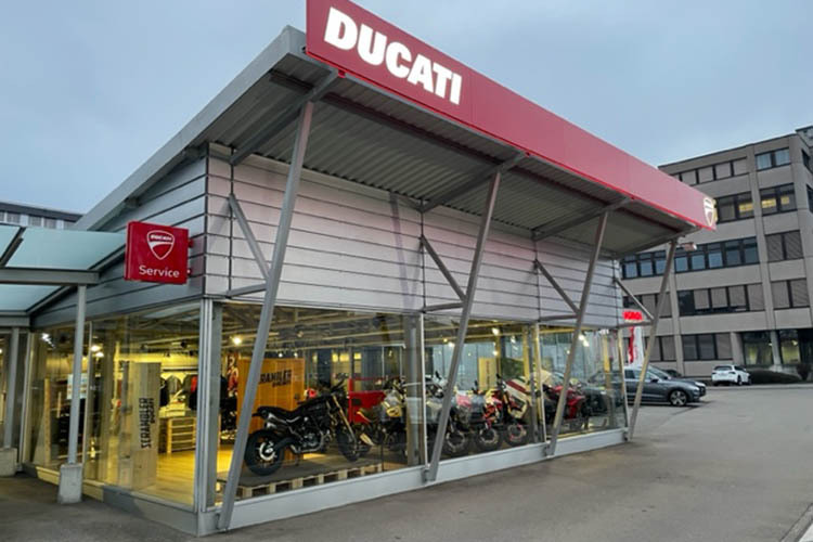 Neu in Volketswil im Kanton Zürich: Ducati-Niederlassung