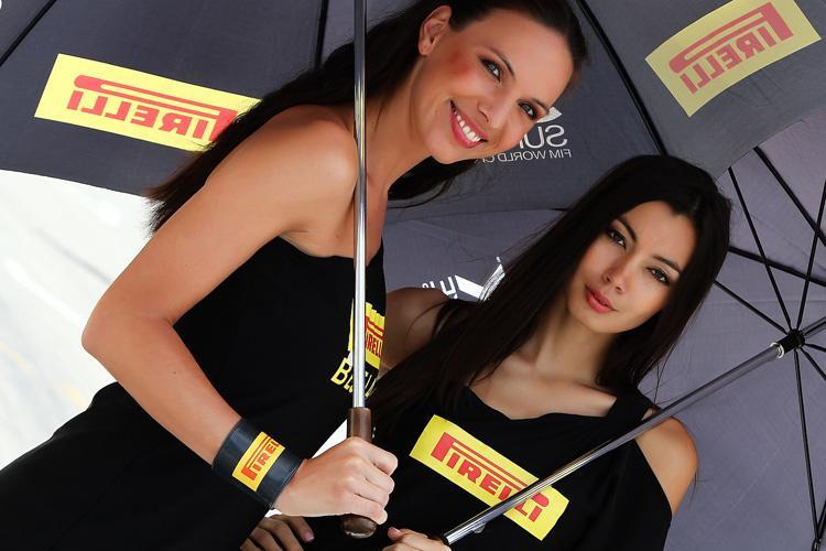 Sie lächeln auch 2014 für Pirelli in der Formel 1