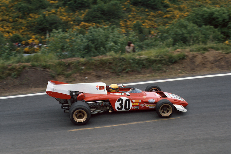 Nanni Galli 1972 im Formel-1-Ferrari