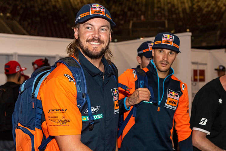 Der bärtige Hüne Toby Price gewann die Dakar 2016 und 2019