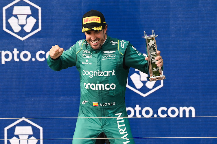 Fernando Alonso nach Rang 3 in Miami