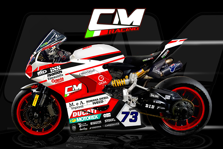 Die CM-Ducati für die Saison 2022