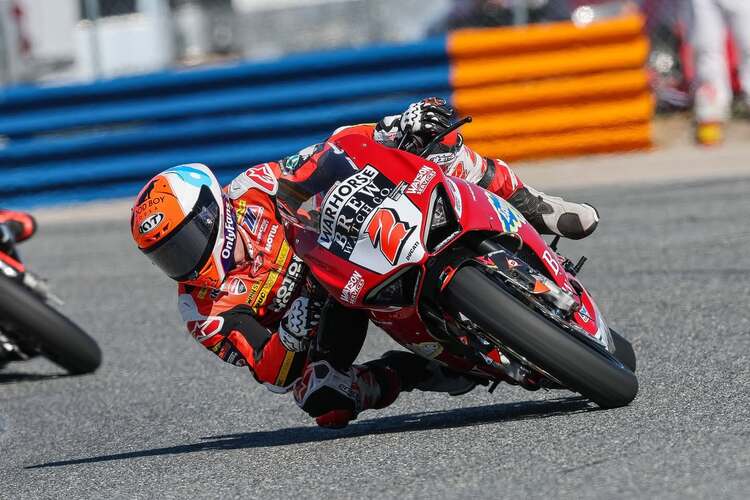 Josh Herrin gewann das Daytona 200 zum vierten Mal