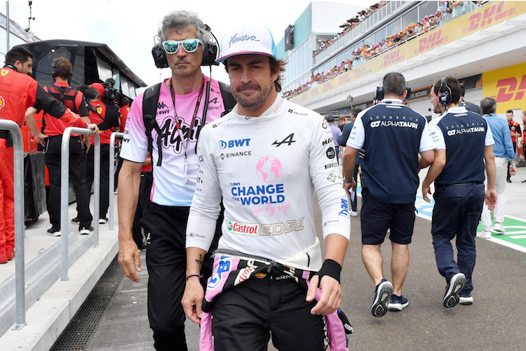 Fernando Alonso: Viel Pech und noch mehr Frust