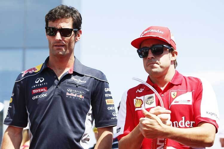 Fernando Alonso will Mark Webbers Platz bei Red Bull Racing nicht