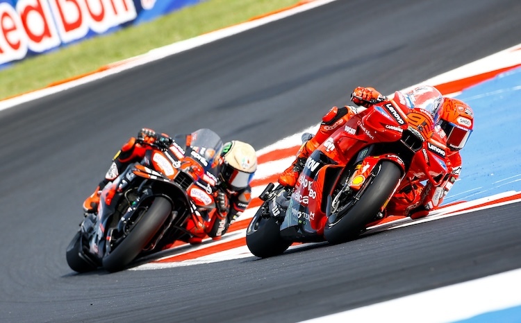 Marc Marquez und Marco Bezzecchi fuhren in einer eigenen Liga