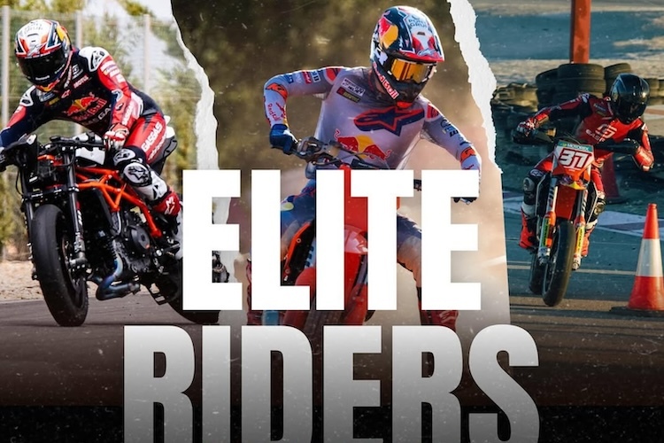 Quer und schnell wird es beim «Elite Riders» Training mit Pedro Acosta zugehen