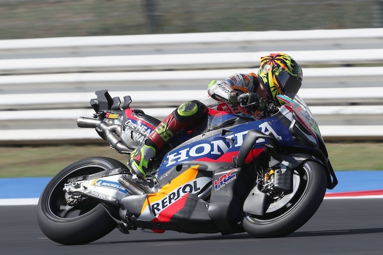 HRC beim Misano-Test