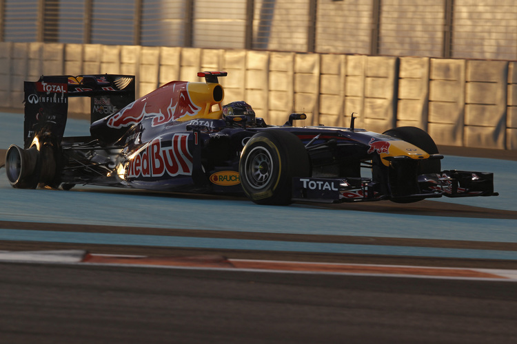 Vettel nach dem Reifendefekt in Arabien