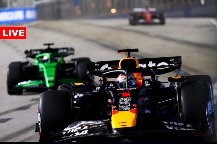 Max Verstappen kann in Singapur seine dritte F1-Pole in Folge einfahren