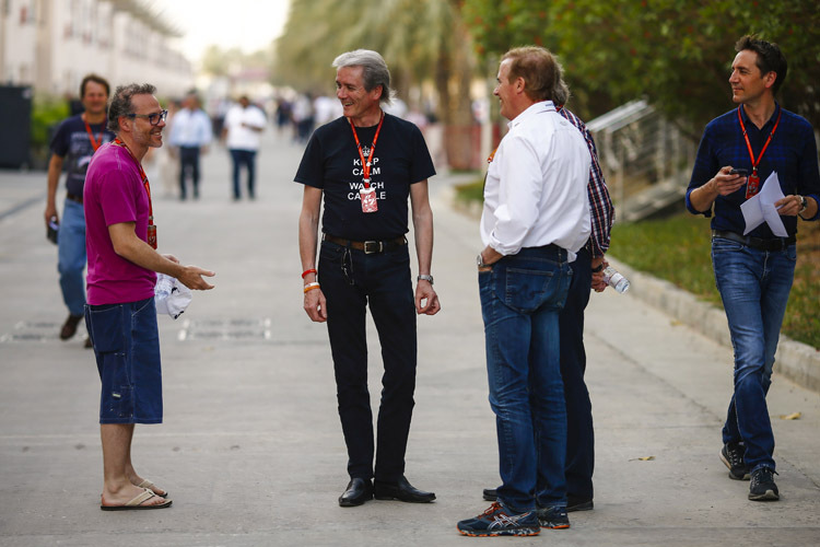 Jacques Villeneuve ist heute als Experte im Formel-1-Fahrerlager unterwegs