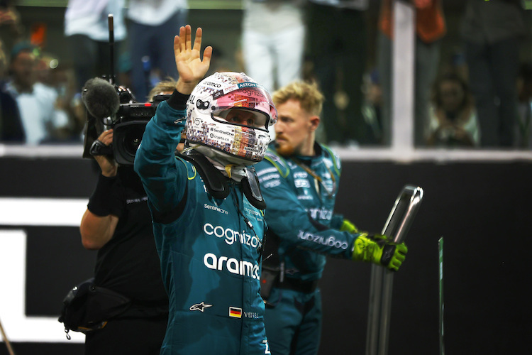 Sebastian Vettel hat bei Aston Martin einen bleibenden Eindruck hinterlassen